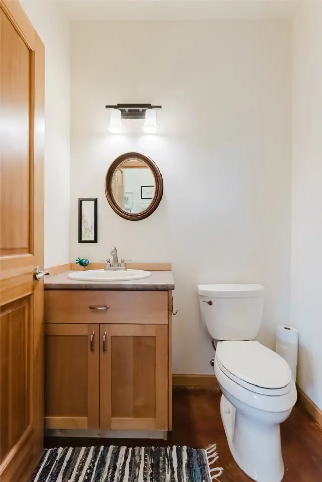 Main floor bathroom