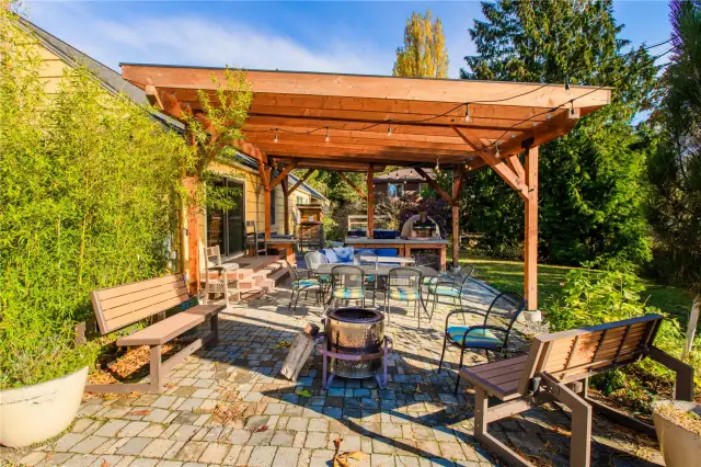 Common house patio