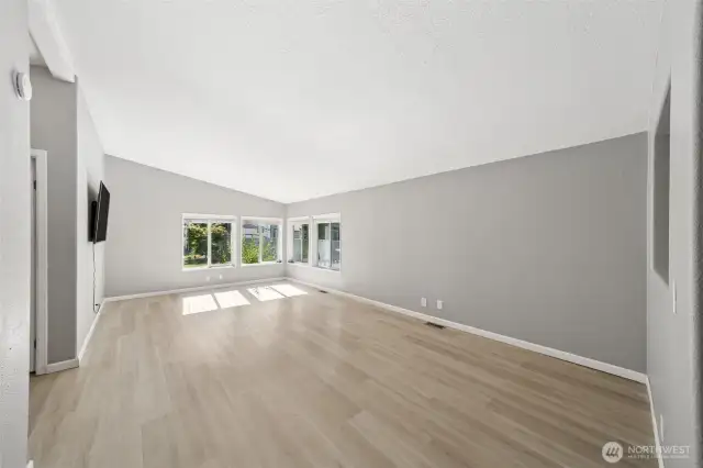 Additional family room!!! TV stays.