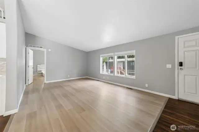 Entry to living area.