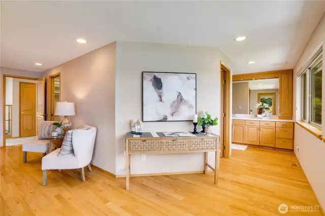 Second view of the primary suite.