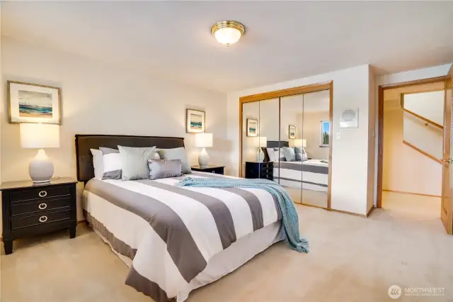 Second bedroom downstairs.