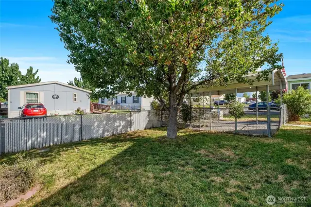 The neighborhood is kept very clean so the value of the homes in the park are great!