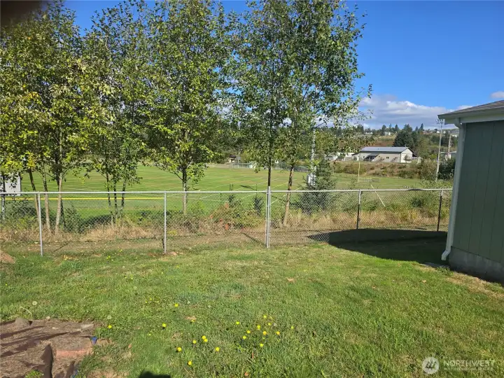 Football Field View