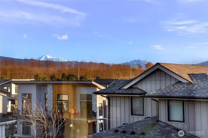 View of Mt. Baker & the Sisters