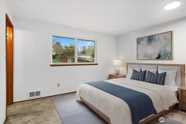 *Primary Bedroom-Virtually Staged*