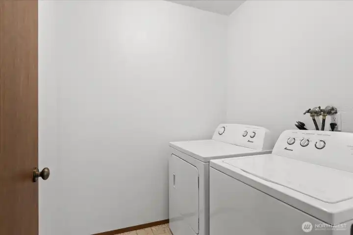 Separate Laundry room