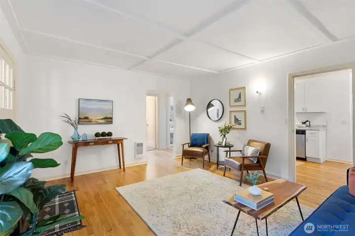 Light and bright, fresh paint