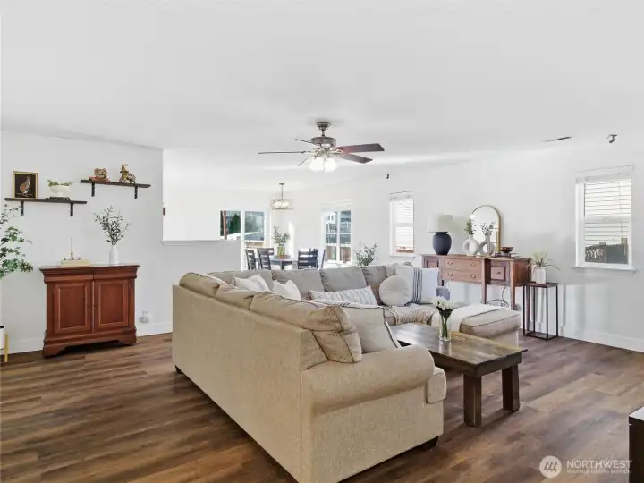 welcome home to open concept living