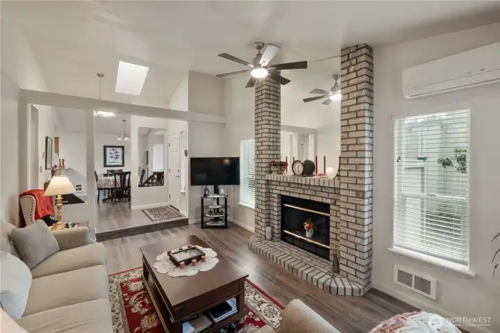 Reverse view from Family Room into Dining Room