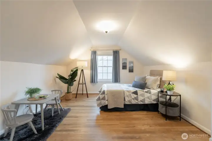 Third bedroom upstairs.