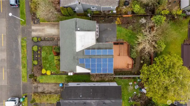 Solar panels to keep those energy cost down.