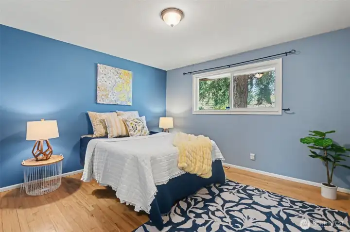 Main floor bedroom.