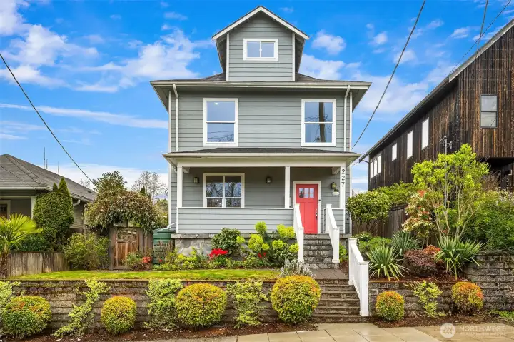 Nestled on a quiet, tree-lined street, this charming home blends classic character with modern upgrades and light-filled airiness, offering the perfect balance of comfort and style.