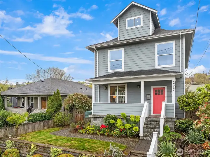 Nestled on a quiet, tree-lined street, this charming home blends classic character with modern upgrades and light-filled airiness, offering the perfect balance of comfort and style.