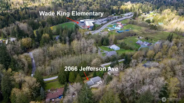 And within walking distance of Wade King Elementary