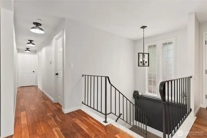 Stairs leading to the lower level