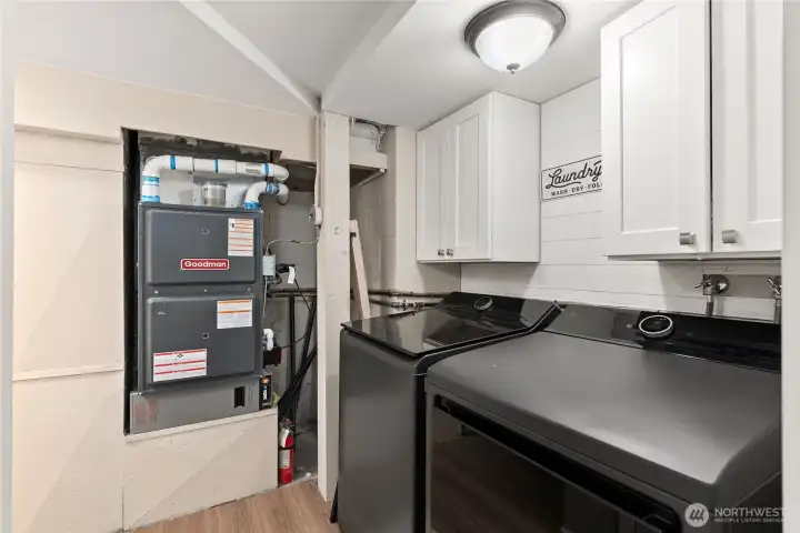 Laundry/Utility room on lower level