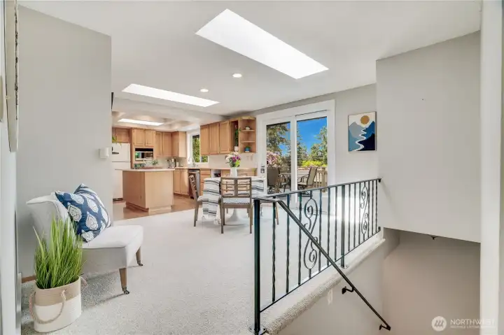 This downstairs space has so many bonuses:  additional fireplace, bar area, 4th bedroom and /or office, craft and storage with a 3/4 bath.