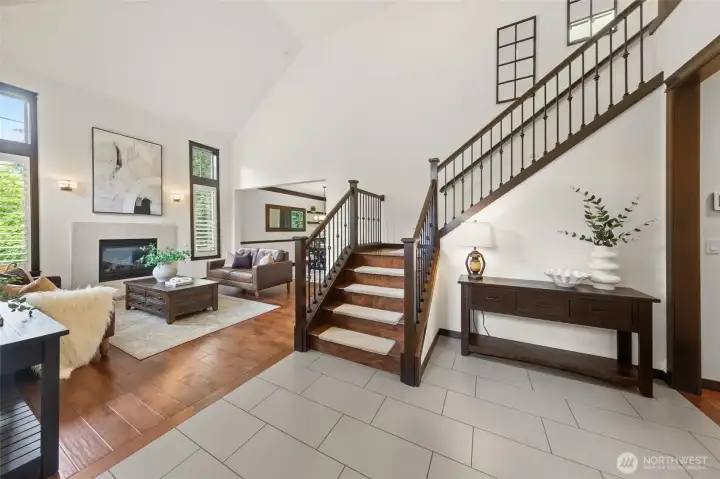 Entry foyer Entry foyer