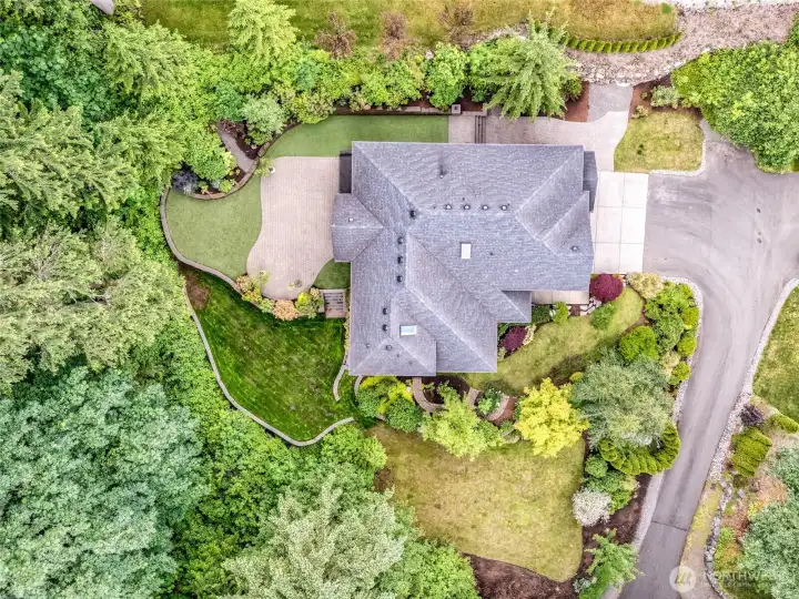 Aerial over home Aerial over home