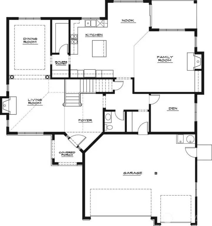 Floor plan level 1 Floor plan level 1