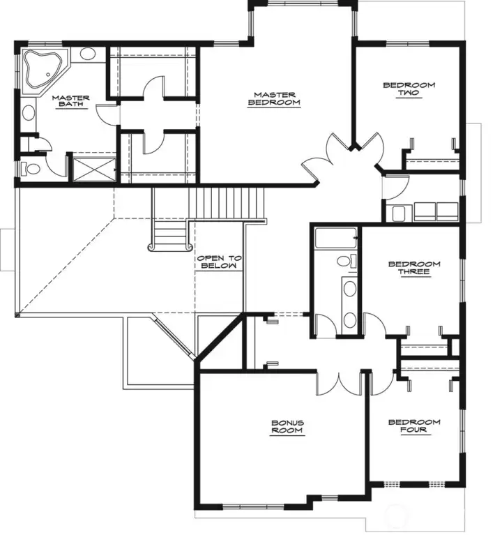 Floor plan level 2 Floor plan level 2
