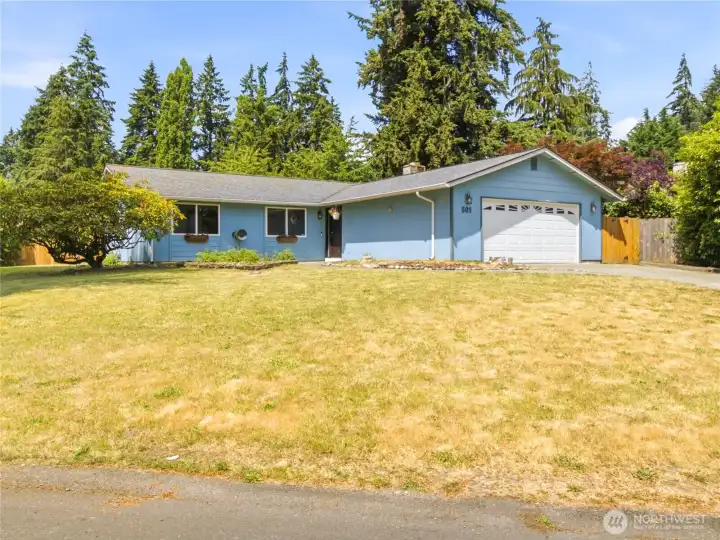 Large corner lot