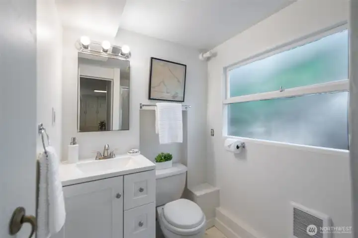 3/4 bath on lower level. 3/4 bath on lower level.