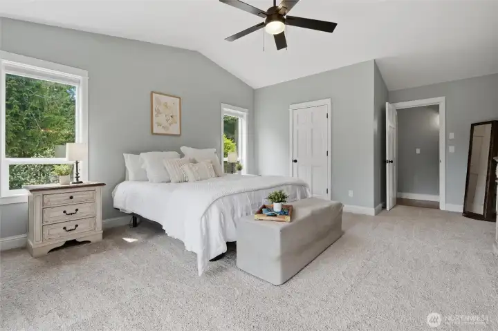 Primary bedroom on main level
