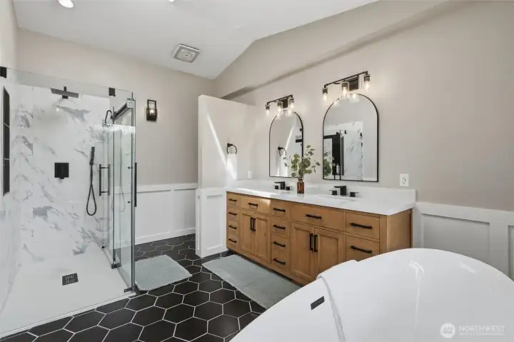 primary bathroom