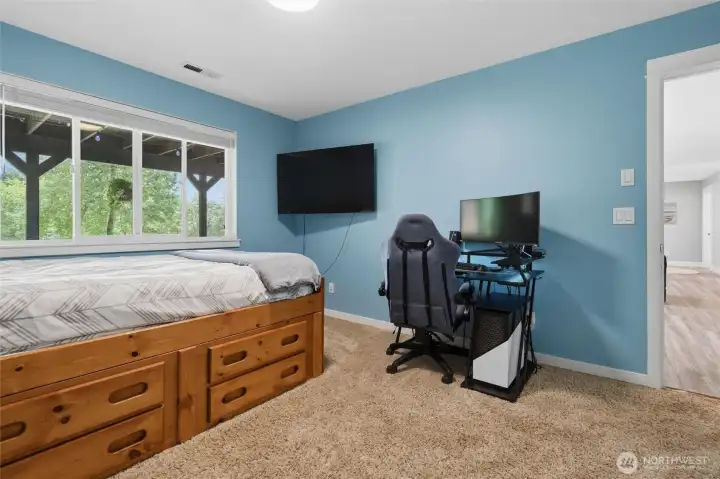 2nd bedroom on lower level