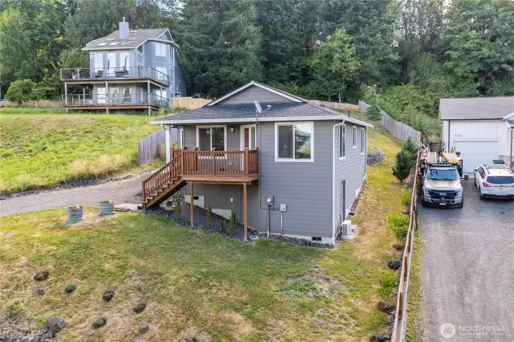 Low maintenance front yard.
