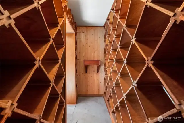 Lower floor wine cellar