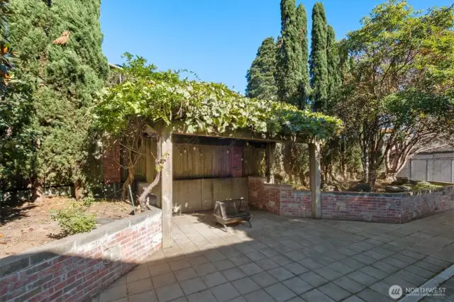 Back patio