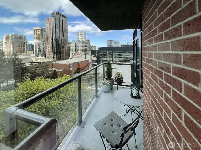 Nice spacious balcony