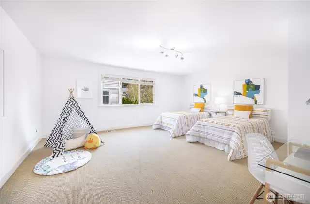 Very Spacious Bedroom on upper