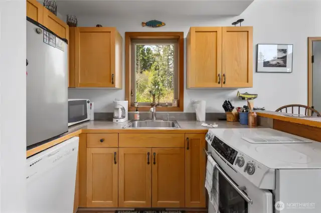 Note: new dishwasher just installed after this photo was taken.