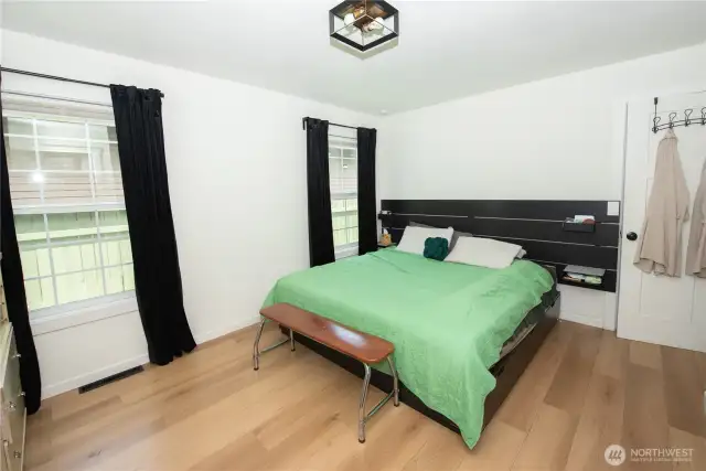 Spacious primary bedroom