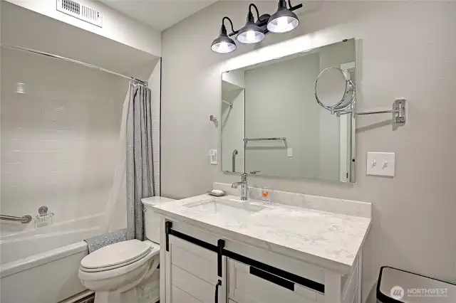 Lower Full Bath, Spa-Like and Barely Used~
