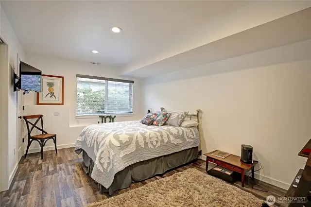 Lower Guest Bedroom w/ Extra Closets and Privacy~