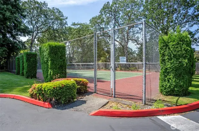 Athletic court—ideal for getting outside and staying active.
