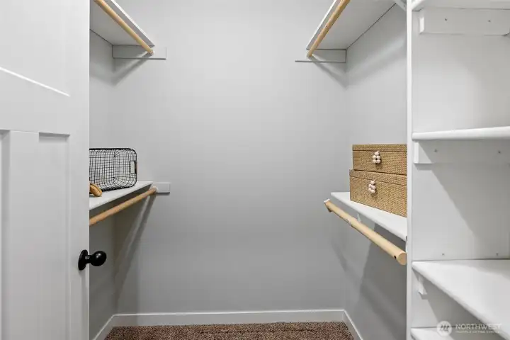 Primary Bedroom walk-in closet