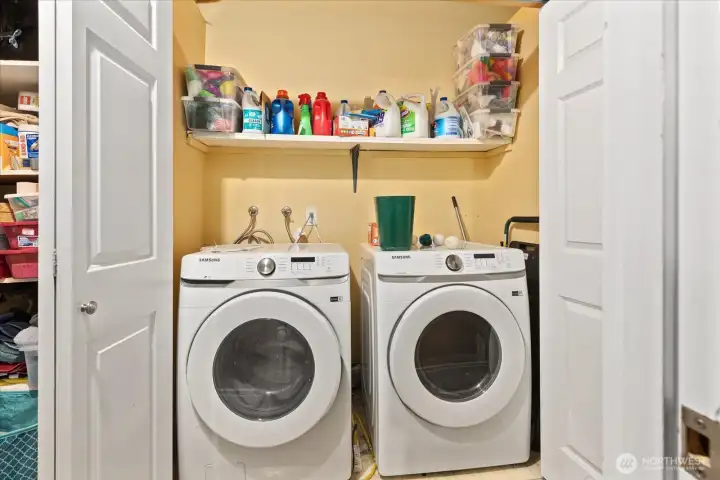Unit A Laundry Space