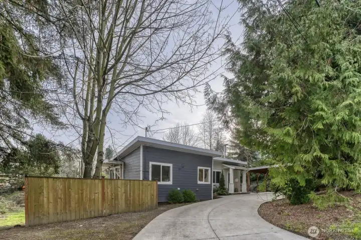 Lots of room for parking