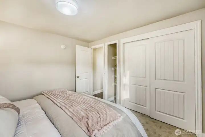 Plenty of closet space