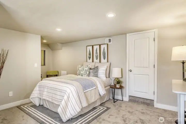 Basement storage as well