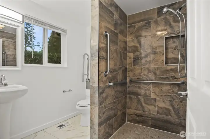 Master Bathroom with ADA shower