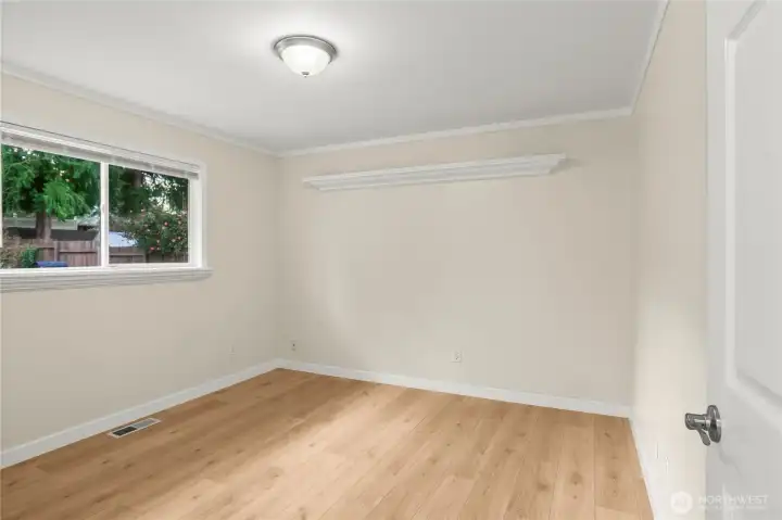 Bedroom 1 not stagged