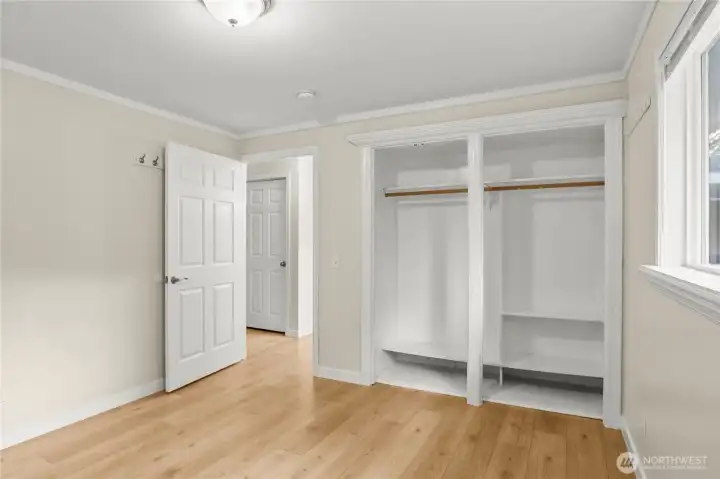 Bedroom1 double closet